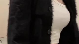 Black Short-Length Button-Up Sweater for a Chic and Playful Vibe