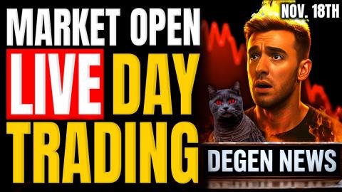 Stock Market Opening: Crash Incoming?! || Live Trading $1M