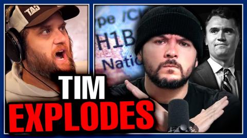 Tim Pool EXPLODES On Guest Over Israel On Timcast IRL
