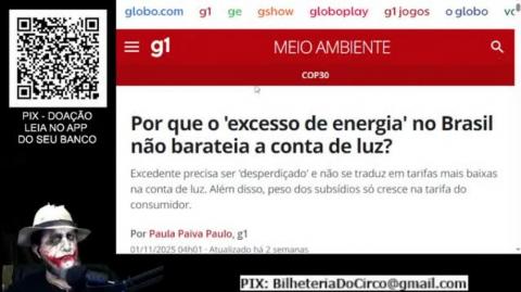 A MÁFIA DA ELETRICIDADE E A IMPRENSA QUE NUNCA INFORMA! (Laudelino Oliveira)
