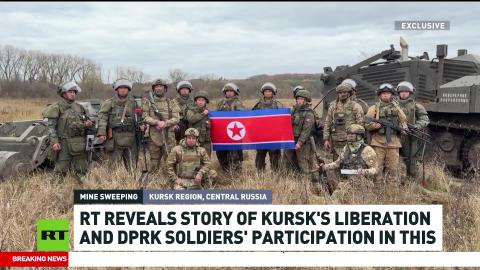 Korean sappers in Russia expose NATO mines violating Ottawa Treaty | RT Exclusive