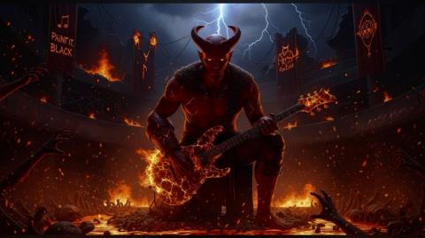 SYMPATHY FOR THE DEVIL | Death Metal, AI