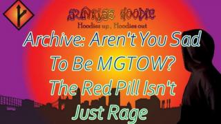 Sunrise Hoodie Archive: Aren't You Sad To Be MGTOW The Red Pill Isn't Just Rage