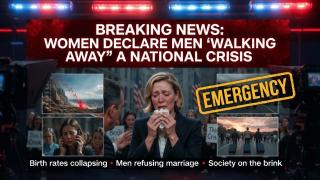 Women Have Just Declared Men Walking Away A Crisis