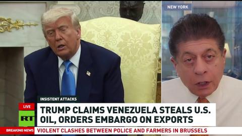 'That is murder and a war crime' — Judge Napolitano on US actions in Venezuela