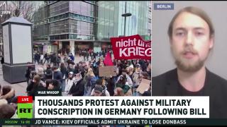 'Not fight for freedom and democracy, but for profit' — spox for IYSSE Germany