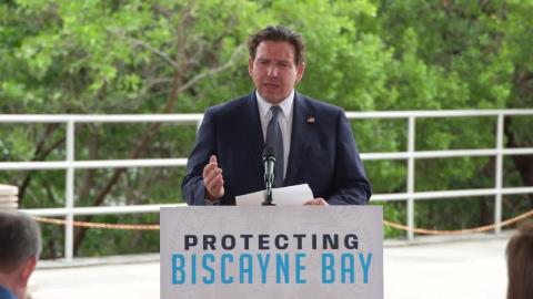 Governor DeSantis Announces Water Quality and Coral Reef Restoration Grants in Miami