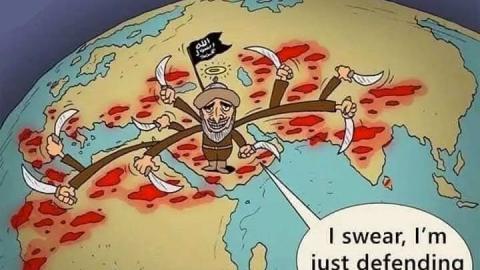 “We did not come here to coexist"