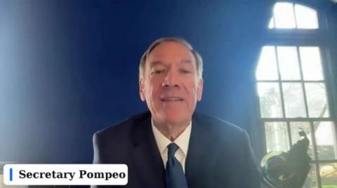 The World in Chaos - RJC Webinar with former Secretary of State Mike Pompeo - 2024