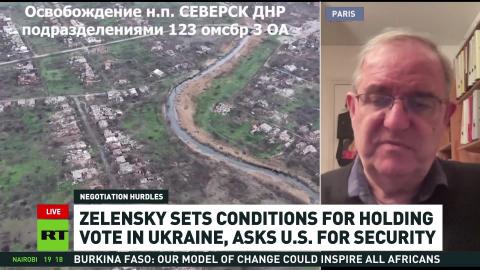 Ukraine’s election plan is a way out as Russia advances — Professor Jean Bricmont