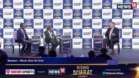 Former U.S. Secretary of State Mike Pompeo At News18 Rising Bharat Summit 2024 | News18 | N18L