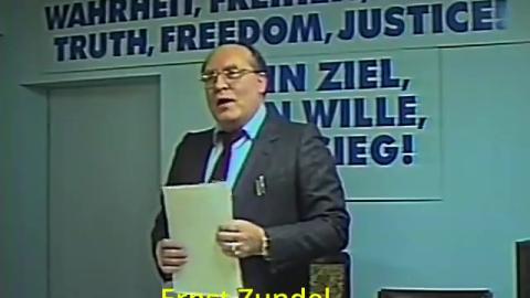 JEWS - persecuting the People of Germany - Zundel Meeting 1989, 9-20-25