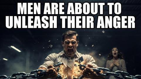 Men Are About To Unleash Their Anger
