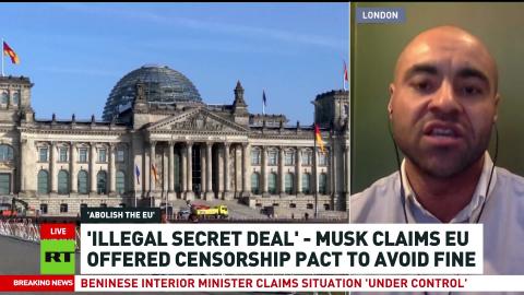 'EU using social media censorship to silence dissent, it ruins democracy' — Adriel Kasonta