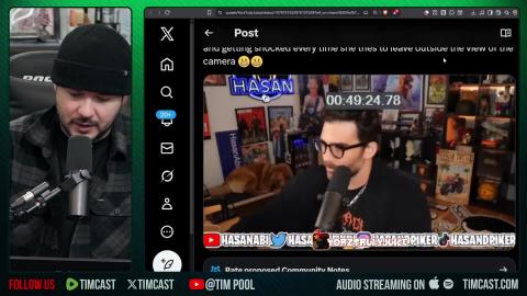 Hasan Piker CANCELED For Electrocuting His Dog ALLEGEDLY, IN A VIDEO GAME, MAYBE | Tim Pool Reacts