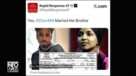 BREAKING: Trump Releases Proof That Ilhan Omar Committed Immigration Fraud By Marrying Her Brother