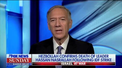 "Finish the job" - Mike Pompeo - 2024