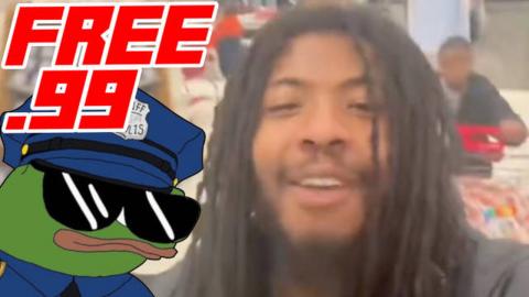 Black Dad Teaches His Kids To Steal From Target b/c of Slavery