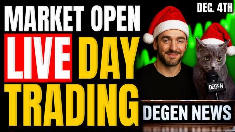Live Trading Stock Market Open (Futures & Options) || The Matt Kohrs Show