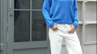 Women’s Casual V-Neck Sweater – Lightweight, Soft & Comfortable