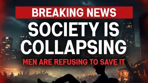 Society Is Collapsing And Men Are Doing Nothing To Save It