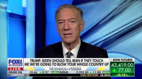 "They're inside the gates of America right now" - Mike Pompeo - 2024