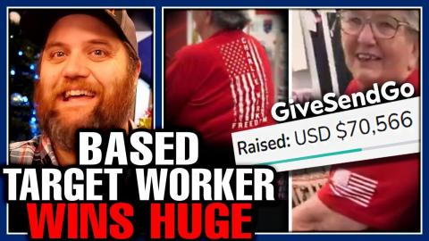 Insant Regret! Elderly Target Worker Screamed At By Woke Women For Charlie Kirk T-Shirt & Karma Hits