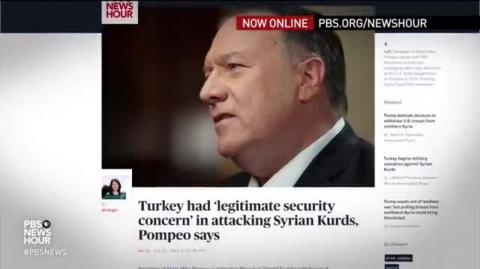 WATCH: Full interview with Secretary Mike Pompeo on Syria, China and impeachment- 2019