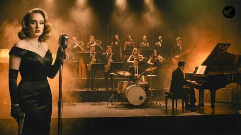 Skyfall - Adele {50s Big Band} AI Reimagined