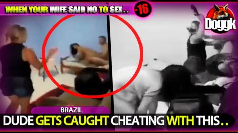 [+16] DUDE GETS CAUGHT CHEATING WITH THIS.. (BRAZIL) >> MARRIAGE WITH THE WRONG ONE IS HELL !! ^^
