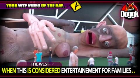 WHEN THIS IS CONSIDERED ENTERTAINMENT FOR FAMILIES.. (THE WEST) >> SILLY...