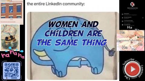 Women and children are the same thing