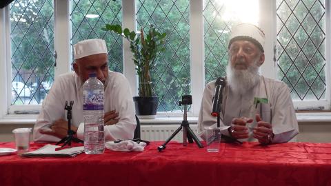 Sheikh Imran Hosein - Judaism & Zionism - Conclusions With Neturei Karta Rabbis In Wembley (Part 4)
