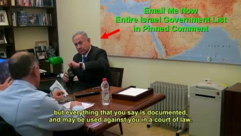 Email Benjamin Netanyahu and Israel Gov - BCC in pinned comment