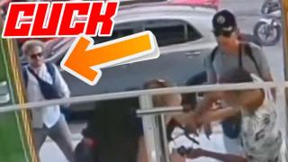 Coward Runs & Hides While His Girlfriend is Robbed on Vacation