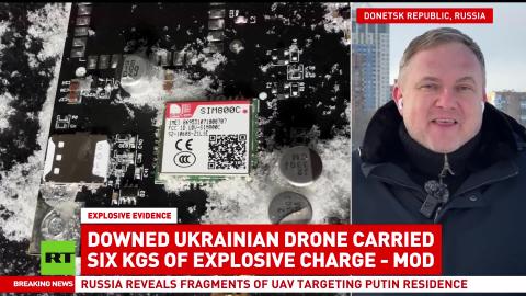 Failed terrorist attack: Kiev launches 91 drones targeting Putin's residence