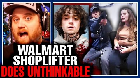 Walmart Shoplifter BUSTED & Things Take TERRIFYING Turn In An Instant! All Caught On Video!