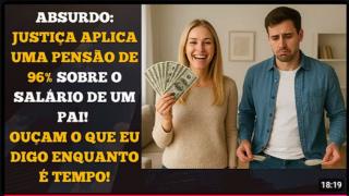 JUDICIÁRIO APLICA PENSÃO DE 96% SOBRE A RENDA DO PAI DE 2 FILHAS E NEGA TODOS OS PEDIDOS DE REVISÃO!