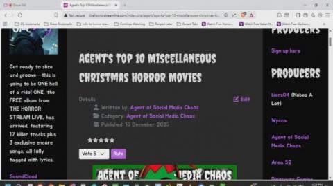 Top 10 Miscellaneous Christmas Horror Movies