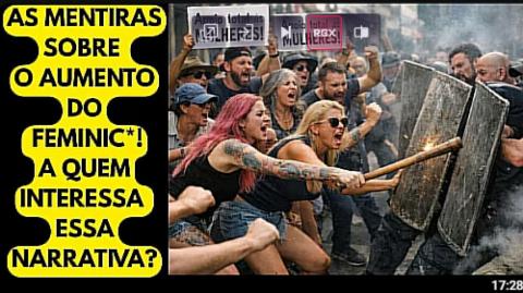 AS INVERDADES DITAS PELO FEMIMI SOBRE O AUMENTO DE FEMINIC* DE MULHERES! A QUEM INTERESSA TUDO ISSO?