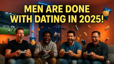 Men Are Chilling At Home And AVOIDING Dating