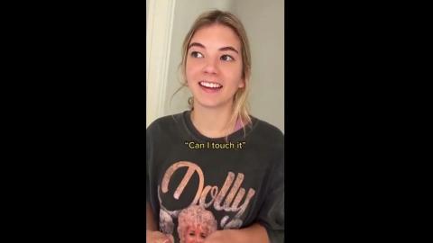 Can I touch your hair