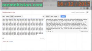 Aterradores mensajes cripticos en google translator 2017