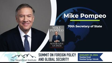 Mike Pompeo “The State of the World” - 2024