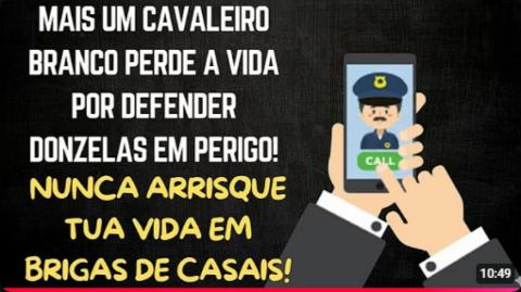 CAVALEIRISMO BRANCO FAZ MAIS UMA VÍTIMA! HOMEM TENTA ACUDIR MULHER EM BRIGA DE CASAL E LEVA A PIOR!
