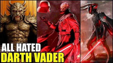 Why Almost EVERY Sith After Darth Vader Absolutely HATED Him