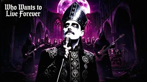 WHO WANTS TO LIVE FOREVER | Dark Symphonic Metal, AI