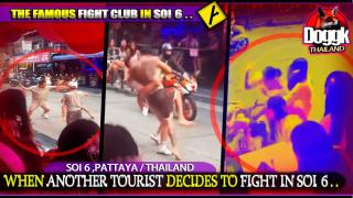 ▶ WHEN ANOTHER TOURIST DECIDES TO FIGHT IN SOI 6.. (PATTAYA, THAILAND) >> THAI KARMA ! MUST SEE !! ^^