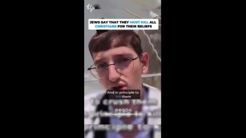 Jews admit they are taught they must kill you if you dont follow their Jewish Noahide laws