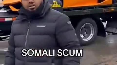 Somalian daycare owner having his Lamborghini confiscated by the US Marshalls
